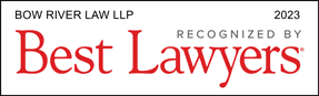 Best Lawyers Firm names Bow River Employment Law firm in Calgary, Alberta for 2023.