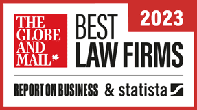 Globe and Mail Best Law Firms in 2023 includes Bow River Law LLP in Calgary, Alberta.
