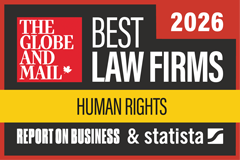 Globe Mail Best Law Firms Human Rights 2026