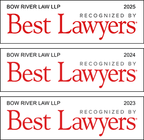 Best Lawyers Firm names Bow River Employment Law firm in Calgary, Alberta for 2025, 2024 and 2023.